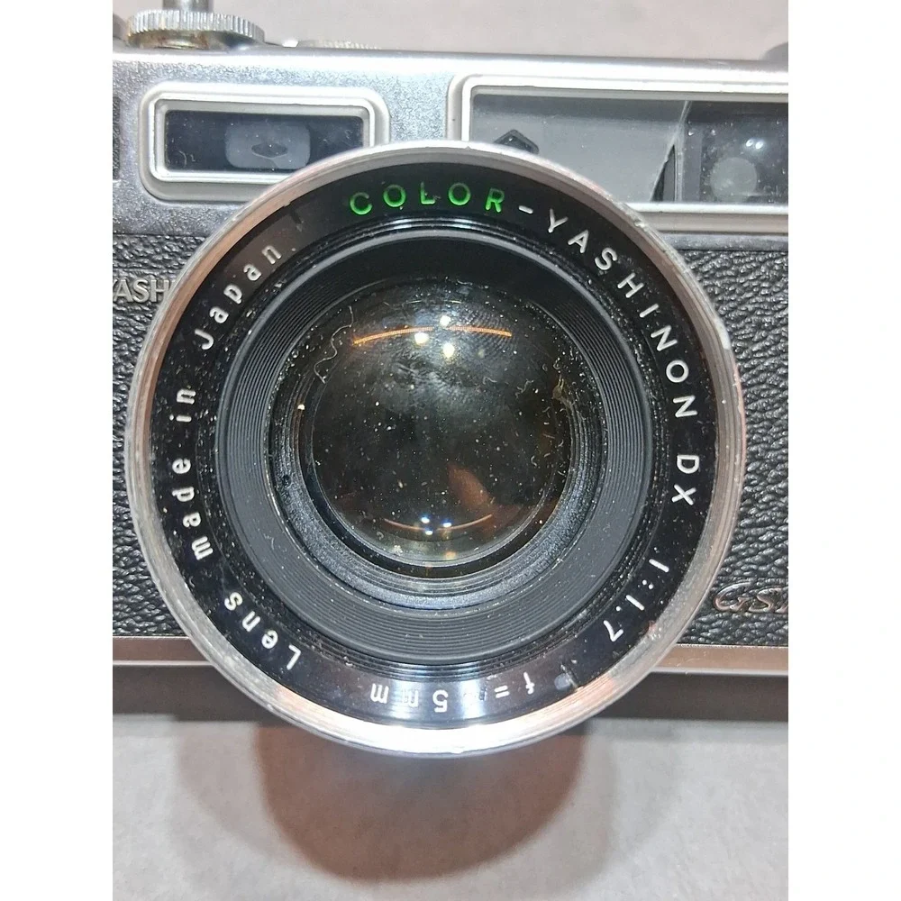 Yashica Electro 35 GSN 35mm Rangefinder Film Camera FOR PARTS OR REPAIR